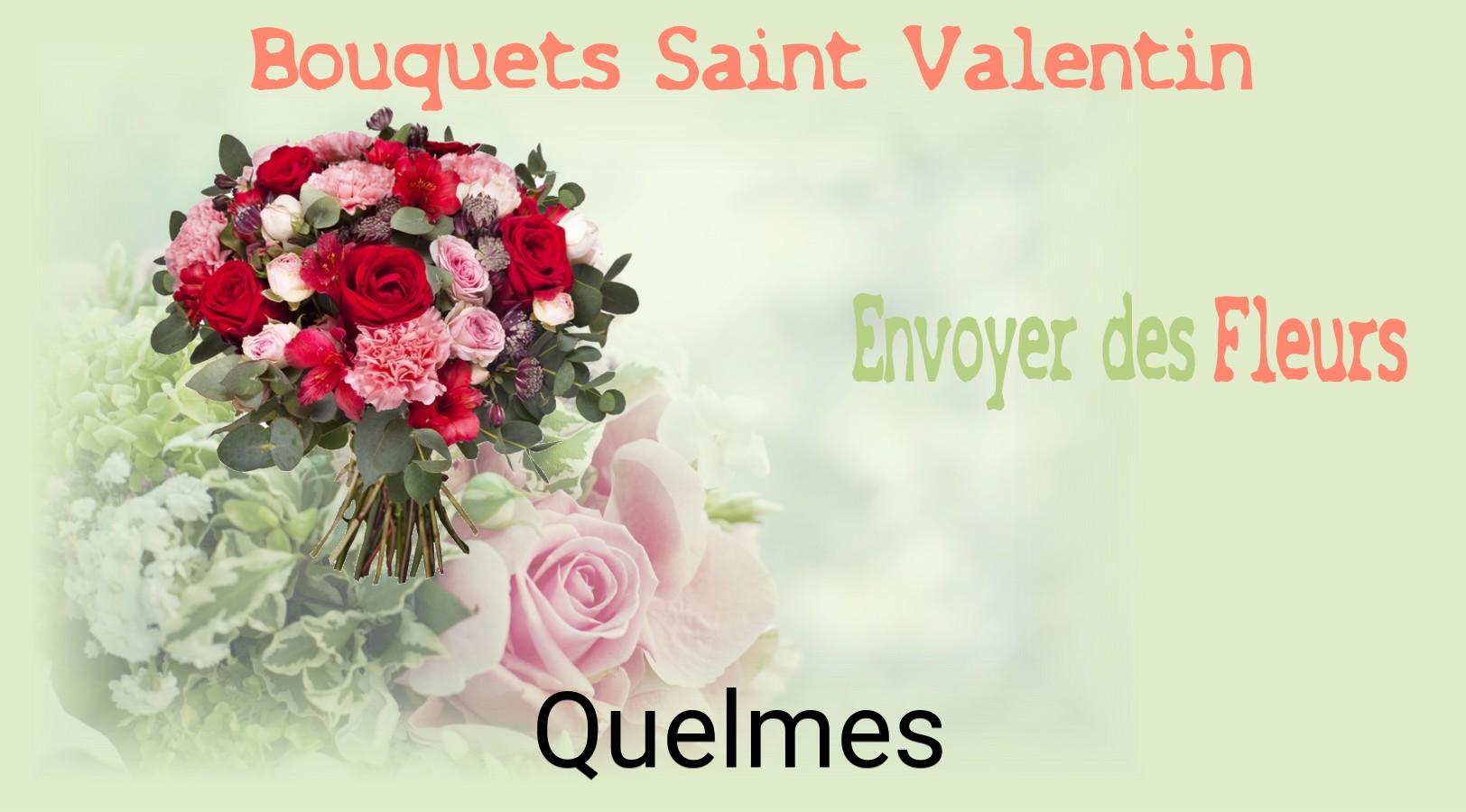 Roses de Saint-Valentin livrées à Quelmes